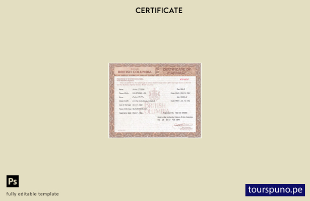 listo para imprimir plantilla de certificado de matrimonio de la agencia de esta